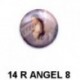 Angel mujer redonda 14m.m. diametro