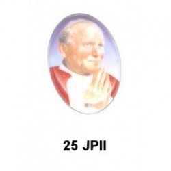 Juan Pablo II Oval 25 mm
