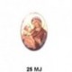 Virgen María Ortodoxa esmaltada Oval 25x18 mm