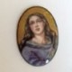 Virgen Inmaculada Oval 25 mm
