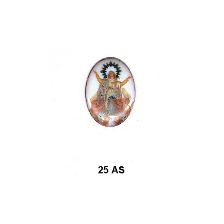Virgen de la Ascensión Oval 25 mm