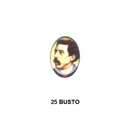 Busto Oval 25 mm